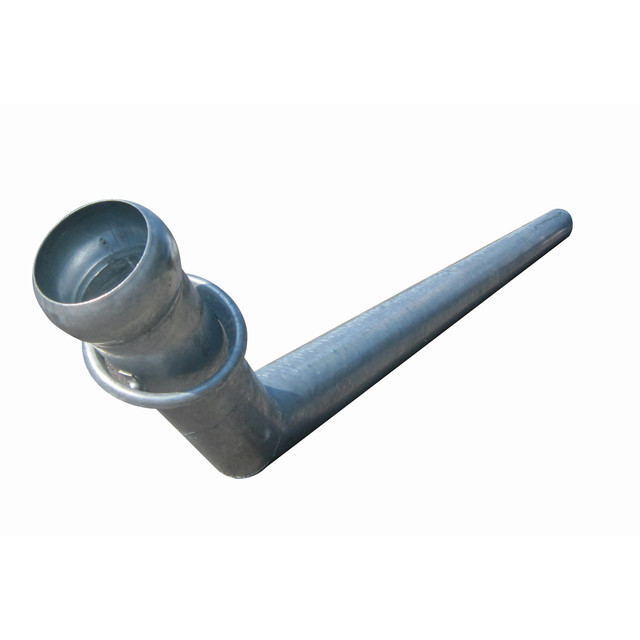 Tube Galva L3M Ø 150 Coude 45° référence fournisseur 214363